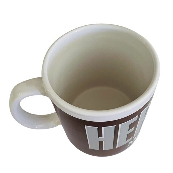 Hersheys Milk Chocolate Ceramic Mug 20 oz White & Brown 5 in Tall 4.5" in Diamet - Picture 3 of 9